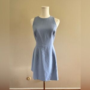 French Connection Sleeveless Pastel Blue Mini Dress